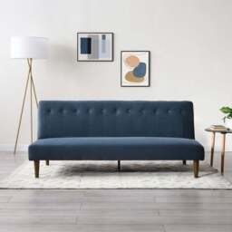 Athena Ink Velvet Corin Sofa Bed - thumbnail 2
