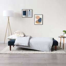 Athena Ink Velvet Corin Sofa Bed - thumbnail 3