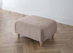 Footstool Manhattan Putty The Great Sofa Company - Victoria - Bromfield - Lola - Alfie - Mari - Longfellow - Duresta Style - thumbnail 2