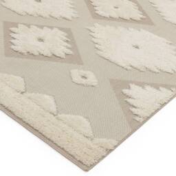 Monty 080x150cm MN02 Natural/Cream Tribal Rug - thumbnail 4