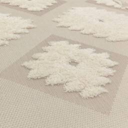 Monty 080x150cm MN02 Natural/Cream Tribal Rug - thumbnail 6