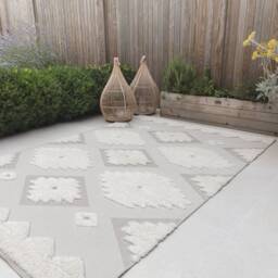 Monty 080x150cm MN02 Natural/Cream Tribal Rug - thumbnail 1