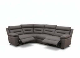 Lucca Inc Lay-Z-Boy Style Fabric Power Recliner Corner Sofa - thumbnail 5