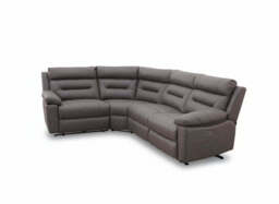 Lucca Inc Lay-Z-Boy Style Fabric Power Recliner Corner Sofa - thumbnail 2