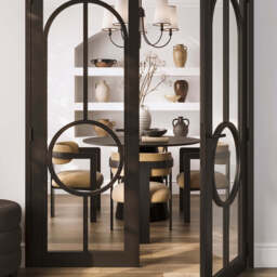 JUNO BLACK DINING TABLE - thumbnail 3