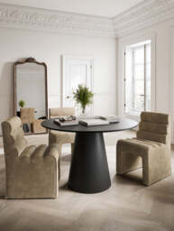 JUNO BLACK DINING TABLE - thumbnail 5