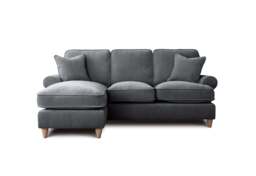 Left Hand Chaise Sofa Manhattan Charcoal The Great Sofa Company - Victoria - Bromfield - Lola - Alfie - Mari - Longfellow - Duresta Style - thumbnail 2