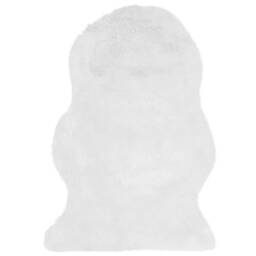 Auckland Luxury Faux Sheepskin 140x200cm White Rug - thumbnail 2