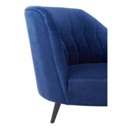 Malena Midnight Velvet Chaise - thumbnail 2