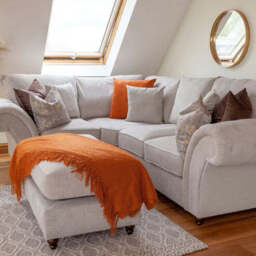 Windsor Fullback Sofa Stone Right Hand Facing Corner - thumbnail 3