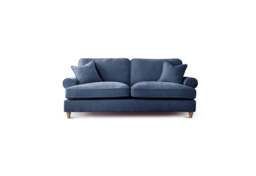 3 Seater Sofa Manhattan Navy The Great Sofa Company - Victoria - Bromfield - Lola - Alfie - Mari - Longfellow - Duresta Style - thumbnail 1
