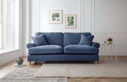 3 Seater Sofa Manhattan Navy The Great Sofa Company - Victoria - Bromfield - Lola - Alfie - Mari - Longfellow - Duresta Style - thumbnail 2