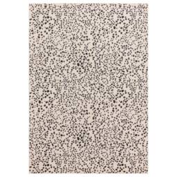 Muse 066x240cm Black Spotty Rug MU11 Rug - thumbnail 1