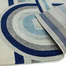 Nova 120x170cm Retro Blue Rug NV30 Rug - thumbnail 5