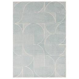 Muse 160x230cm Blue Swirl Rug MU02 Rug - thumbnail 1
