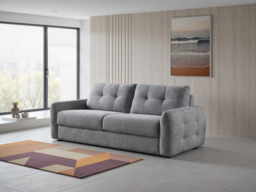 Athens Sofabed Grey 3 Seater - thumbnail 3