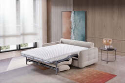 Athens Sofabed Grey 3 Seater - thumbnail 4