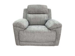 Owen Electric Recliner Grey Armchair - thumbnail 3