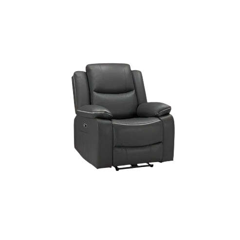 Harald Electric Recliner Sofa Black Armchair - image 1