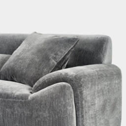 Modena Sofa Charcoal Left Hand Corner - thumbnail 4