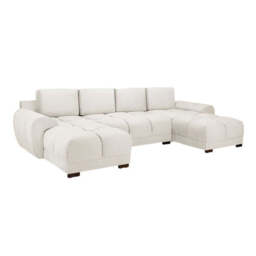 Azzuro Sofa Cream U Shape Corner Morgan - Malvern - Somerford - Calix - Euphoria - Plush Style - thumbnail 2