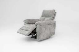 Klint Grez Lay-Z-Boy Style Fabric Power Recliner Armchair - thumbnail 3
