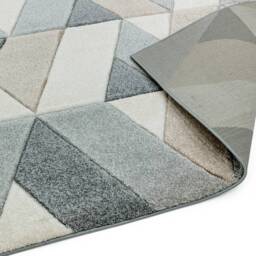 Sketch 200x290cm SK01 Rhombus Grey Rug - thumbnail 6