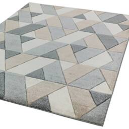 Sketch 200x290cm SK01 Rhombus Grey Rug - thumbnail 4