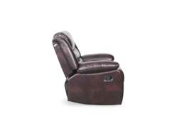 Conrad Manual Recliner Sofa Brown Armchair - thumbnail 5