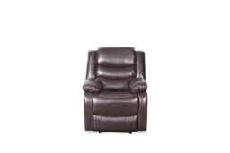 Conrad Manual Recliner Sofa Brown Armchair - thumbnail 2