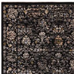 Sovereign 120x166cm Black Vintage Floral Rug - thumbnail 4