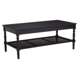 Heritage Black Coffee Table - thumbnail 1