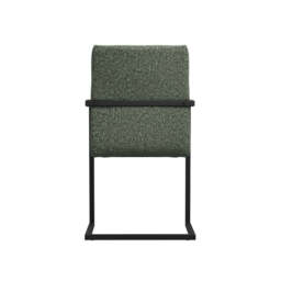 Cleaver Desert Sage and Black Dining Chair with Arms (Set of 2) - thumbnail 5