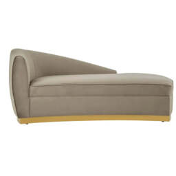 Batix Grey Left Arm Chaise Longue - thumbnail 1