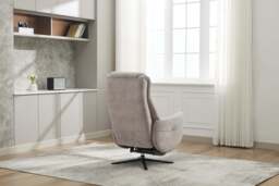 Rowden Swivel Chair With Massage Oyster - thumbnail 3