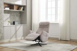 Rowden Swivel Chair With Massage Oyster - thumbnail 5