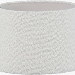 Martigues 35cm White Boucle Tapered Lampshade - thumbnail 4