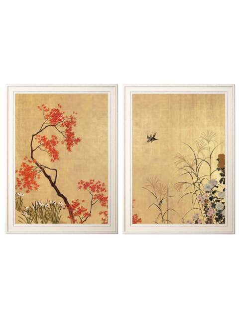 Japanese Blossom -Shibata Zeshine Set of 2 Prints - image 1