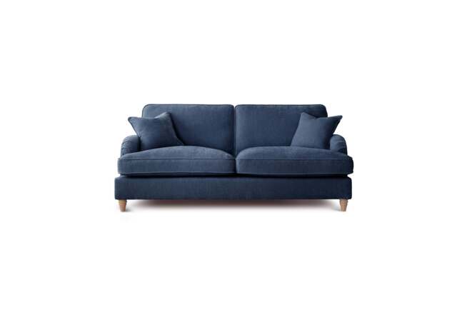 3 Seater Sofa Manhattan Navy The Great Sofa Company - Piper - Vienna - Arthur - Emeline - Swift - Morris - image 1