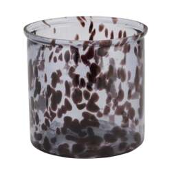 Black Dapple Large Candle Holder - thumbnail 1