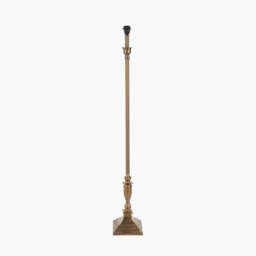 Canterbury Antique Brass Metal Floor Lamp Base - thumbnail 1