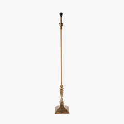 Canterbury Antique Brass Metal Floor Lamp Base - thumbnail 3