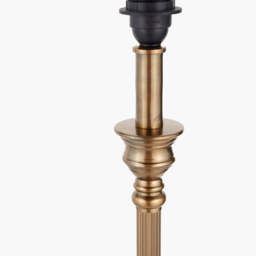 Canterbury Antique Brass Metal Floor Lamp Base - thumbnail 4