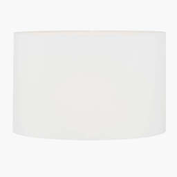 Mia 40cm Ivory Oval Cotton Mix Lampshade - thumbnail 2