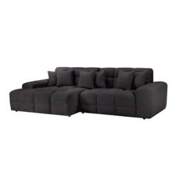 Jacob Sofa Black Left Hand Facing Corner - thumbnail 2