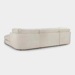Inga Sofa Beige Boucle U Shape Corner Morgan - Malvern - Somerford - Calix - Euphoria - Plush Style - thumbnail 6
