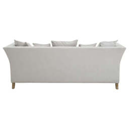 Sutton Three Seat Grey Fabric Sofa - thumbnail 5