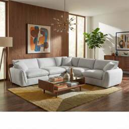 Berlin Sofa Beige Large Corner - thumbnail 5