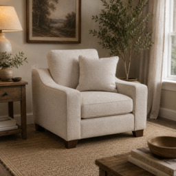 Nebraska Sofa Stone Armchair