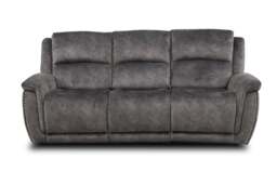 Majestic Grey Lay-Z-Boy Style Fabric Power Recliner 3 seater - thumbnail 3